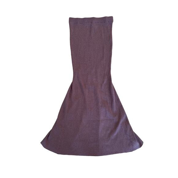 Amanda Uprichard - Vanita Knit Maxi Skirt in Brown - Picture 1 of 5